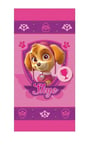 Paw Patrol 100% Coton Microfibre Plage Serviette Avec Skye Rose