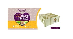 Rosewood Boredom Breaker Jouet Labyrinthe Amusant pour Hamster, Gerbille et Souris Taille S