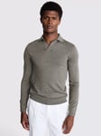 Moss Merino Blend Skipper Shirt