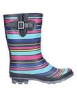 Cotswold Paxford Everyday Wellingtons - Multi Print, Multi, Size 5, Women