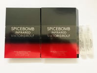 3 x 1.2ml Eau de Toilette for Men Sprays - Spicebomb Infrared  V&R