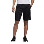 adidas E 3S SHRT Mesh Shorts de Sport Homme Black/White FR : L (Taille Fabricant : L)