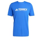 adidas Homme Terrex Multi Climacool Logo Tech T-Shirt, Semi Lucid Blue, M