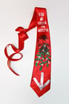 Mens Christmas Musical Tie Light Up Novelty Gift Office Staff Party MISTLETOE