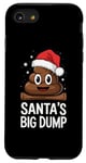 Coque pour iPhone SE (2020) / 7 / 8 Santa's Big Dump - Xmas Funny Pajamas Christmas Poop