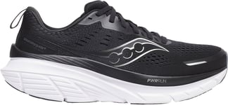 Saucony Guide 18 Wide M Løpesko Black/White, US 8