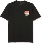 Trinidad et Tobago-Trinidad et Tobago logo homme T-Shirt Football, Noir, FR : XXL (Taille Fabricant : XXL)