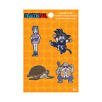 Loungefly - Dragon Ball Enamel Pin Set - Bulma - Dragon Ball Z Pin en Émail - Exclusivité Amazon - Broche Fantaisie Mignonne à Collectionner - pour Les Sacs à Dos et Sacs - Idée de Cadeau