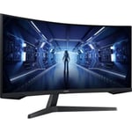 Ecran PC Gamer Incurvé SAMSUNG ODYSSEY G5 G55T C34G55TWWP 34 UWQHD Dalle VA 1 ms