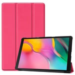 (ruusunpunainen)Smart Case for Samsung Galaxy Tab A 2019 SM-T510 SM-T515 T510 T515 Tablet suojus Telinekotelo Tab A:lle 10,1" 2019 tablettikotelo Tietokoneen kannet ja kuoret