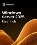 Microsoft Windows Server 2025 Essentials - Licens - 10 Kärnor - Rok