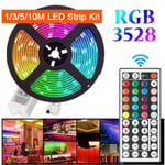 3528 Rgb Led Strip Llights Colour Changing Tape Under Cabinet Ki N10