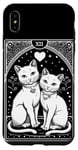 iPhone XS Max Tarot Card Mystic Cats | The Lovers Valentines Day | Couples Case