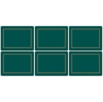 Pimpernel Classic Emerald Placemats Set of 6