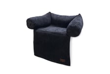 Designed by Lotte Sofaseng i Ribbestoff  Antrasitt - 50cm