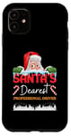 iPhone 11 Professional Driver Christmas Job Profession Santa Claus Case