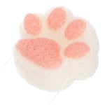 Shower Sponge Kids Bath Infant Sponges Bathing Cat Paw Baby Facial