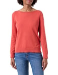 Tommy Hilfiger Femme Pull en Maille, Rouge (Terra Red), XXL