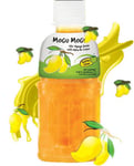 Mogu Mogu Nata De Coco Mango - Mangojuice med Kokosgelébitar 320 ml (Thailand)