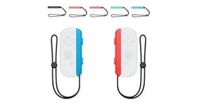 Dragonne pour joy-con manette nintendo switch boutons r l (rose)