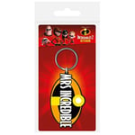 Disney 2-Mrs Incredible Rubber Keychain, Multi-Color, 4.5 x 6cm