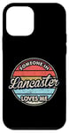 Coque pour iPhone 12 mini Quelqu'un à Lancaster m'aime City, États-Unis, États-Unis