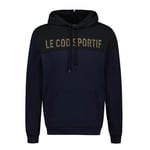 Sweat Capuche Hooded Le Coq Sportif Noel Sp Hoody N1 M Sky Captain/Black Bleu Marine