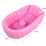 Piscine gonflable pour bébé,piscine de natation épaisse,océan,tente,jouets pour enfants,baignoire intelligente - Type Rose