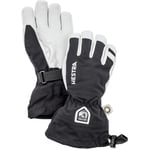 Hestra  Army Leather Heli Ski Jr. - 5 Finger, 100 Black, 3