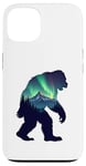 iPhone 13 Bigfoot in the Forest Sasquatch Yeti Aurora Case