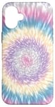 iPhone 16 Plus Pretty Tie Dye in Pink, Blue, Yellow & Purple Pastel Colors Case