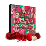 W7 12 Days of Beautiful Advent Calendar 2024-12 Individually Boxed Makeup &