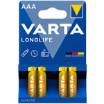 Longlife AAA / LR03 Batteri 4-pack