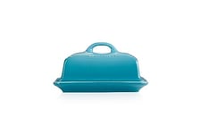 Le Creuset Stoneware Butter Dish, 900 g, 17 x 12.5 x 9 cm, Teal, 70837171700000