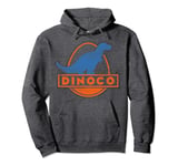 Disney Pixar Cars Dinoco Vintage Logo Text Pullover Hoodie