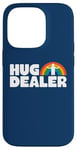 Coque pour iPhone 14 Pro Hug Dealer Cute Positivity Rainbow