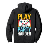 Play Hard, Party Harder Pullover Hoodie