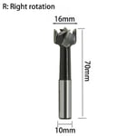 Mèches pour le travail du bois,Rotation à gauche et à droite,57mm 70mm,mèche de routeur,perçage en rangée,coupe-trou de bois,foret de routeur,trou de charnière en carbure 35mm - Type 16x70 (R) 1PC