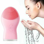 Mini Brosse Silicone Nettoyage Soins Visage Peau Massage Anti Age 'Ultrasonic