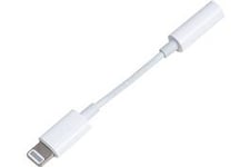 Adaptateur Jack 3,5mm vers Lightning Blanc