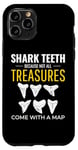 iPhone 11 Pro Shark Teeth Collector Fossil Hunting Paleontology Megalodon Case