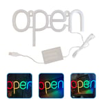 neon sign Battery Operated Lamp LED Open Neon Sign Open Signs for Business