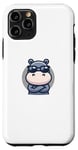 iPhone 11 Pro Deal With It Kawaii Anime Hippo Kids Case