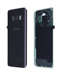 Vitre Arriere / Cache Batterie Samsung Galaxy S8 + Cache Lentille - Noir