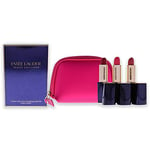 Estee Lauder Pure Color Envy Sculpting Lipsticks Trio For Women 3 x 0.12 oz Lipstick - 280 Ambitious Pink, Lipstick - 260 Eccentric, Lipstick - 340 Envious