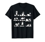 Funny Panda Yoga For Men Women Pilates Gifts Her Lovers Kids T-Shirt