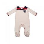 England FA Baby Home Kit Sleepsuit - 0-3 Months