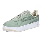 PUMA Femme Carina Street Better Basket, Green Fog Green Fog White, 42.5 EU