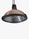 KETTLER Kalos Copper Hanging Pendant Electric Patio Heater