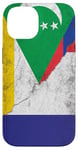 Coque pour iPhone 14 Drapeaux France et Comores - Comores Français